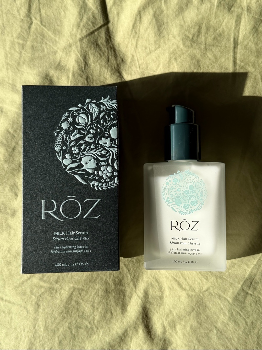 Roz Hair Milk Hair Serum - Cream Bottle
